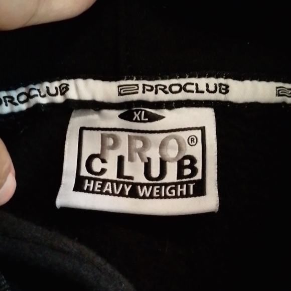 Pro Club 13oz Black Hoodie Rollerz Only Low Rider Club - Picture 6 of 7